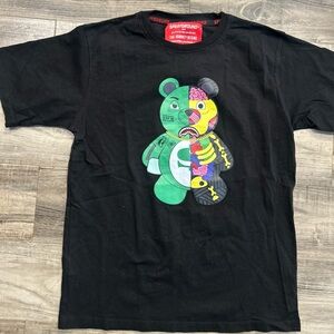 Sprayground YOUTH ANATOMY BEAR T-SHIRT BLACK